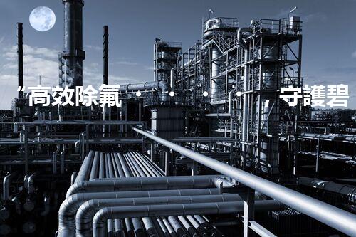 “高效除氟，守護碧水藍天——廢水中氟離子處理新篇章”